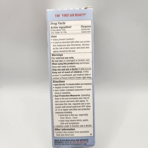 First Aid Beauty Bundle Face Moisurizer, Face Serum, Eye Cream NEW IN BOX - Picture 3 of 10